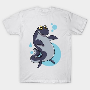 Cartoon Mosasaurus T-Shirt